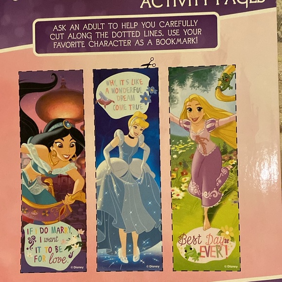 💚💛🩷💜💙NWT Disney Princess Jumbo Coloring & Activity Books - Set of Two - Picture 5 of 8